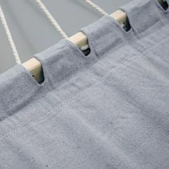 Amanka XXL Stabhängematte 200x120 Doppelhängematte 2 Personen Garten Hängematte Grau -Zipper Geschäft 8600295800 3854 prod 003