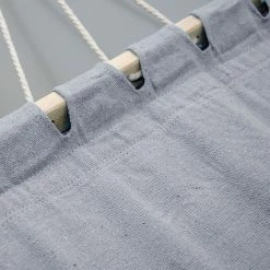 Amanka XXL Stabhängematte 200x120 Doppelhängematte 2 Personen Garten Hängematte Grau -Zipper Geschäft 8600295800 3854 prod 006