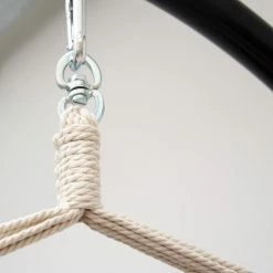 Amanka Freistehendes Stahl-Hängestuhlgestell 210cm Inkl. XXL Hängesessel Aus Baumwolle Mit Swivel 185x130cm -Zipper Geschäft 8600295800 4713 prod 004