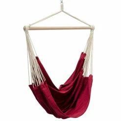 Amanka Freistehendes Stahl-Hängestuhlgestell 210cm Inkl. XXL Hängesessel Aus Baumwolle Mit Swivel 185x130cm -Zipper Geschäft 8600295800 4714 prod 006