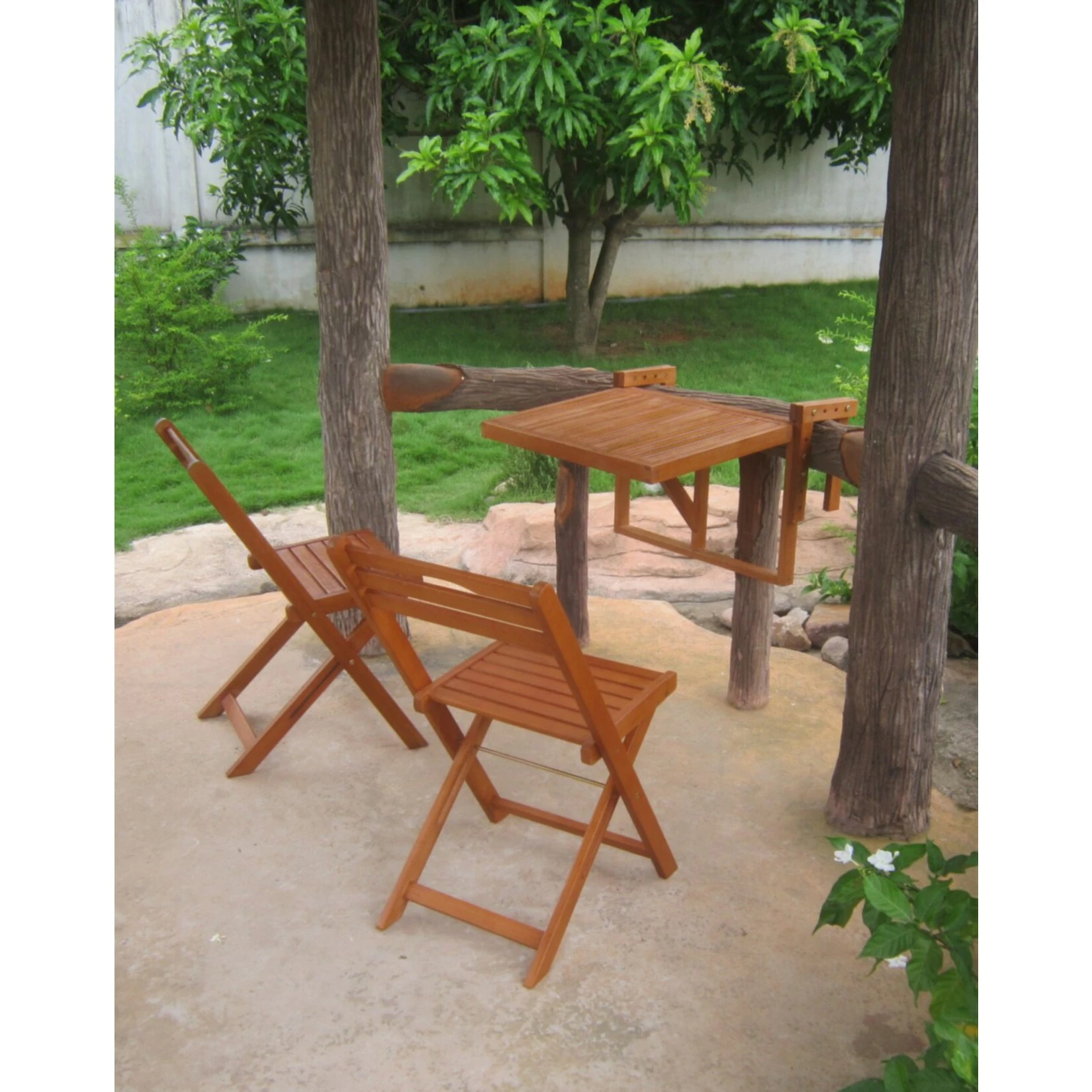 Garden Pleasure Holz Balkon Hängetisch Garten Tisch Esstisch Stuhl Klappstuhl 1 Garden Pleasure Holz Balkon Hängetisch Garten Tisch Esstisch Stuhl Klappstuhl