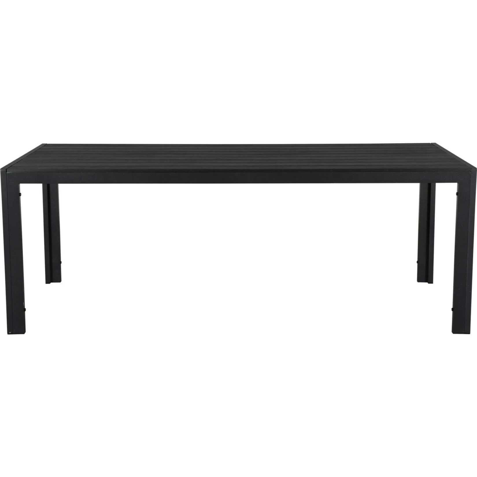 PKline Gartentisch Fuccy 205cm Polywood Garten Terrasse Tisch Esstisch Schwarz 2 PKline Gartentisch Fuccy 205cm Polywood Garten Terrasse Tisch Esstisch Schwarz – Bild 2