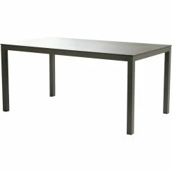 Garden Pleasure Alu Garten Tisch 158cm Gartentisch Aluminium Terrasse Esstisch Balkon Anthrazit -Zipper Geschäft 8600296500 31664 prod 004