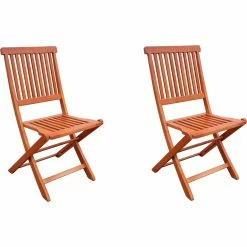 Garden Pleasure 2x Hochlehner Gartenstuhl Gartenstühle Klappstuhl Klappstühle Holz Eukalyptus -Zipper Geschäft 8600296500 31813 prod 003