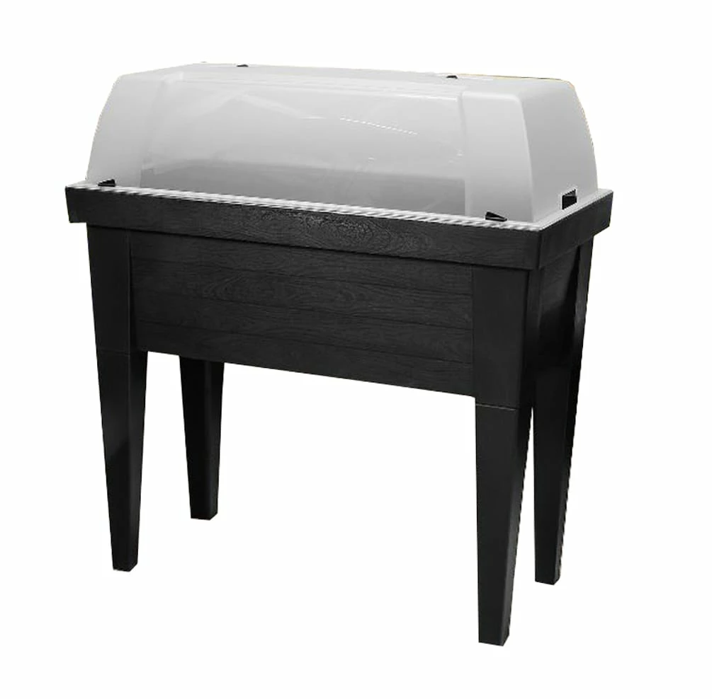 Dynamic24 XXL Hochbeet M. Deckel Gewächshaus Frühbeet Kräuterbeet Treibhaus Pflanzkasten 3 Dynamic24 XXL Hochbeet M. Deckel Gewächshaus Frühbeet Kräuterbeet Treibhaus Pflanzkasten – Bild 3