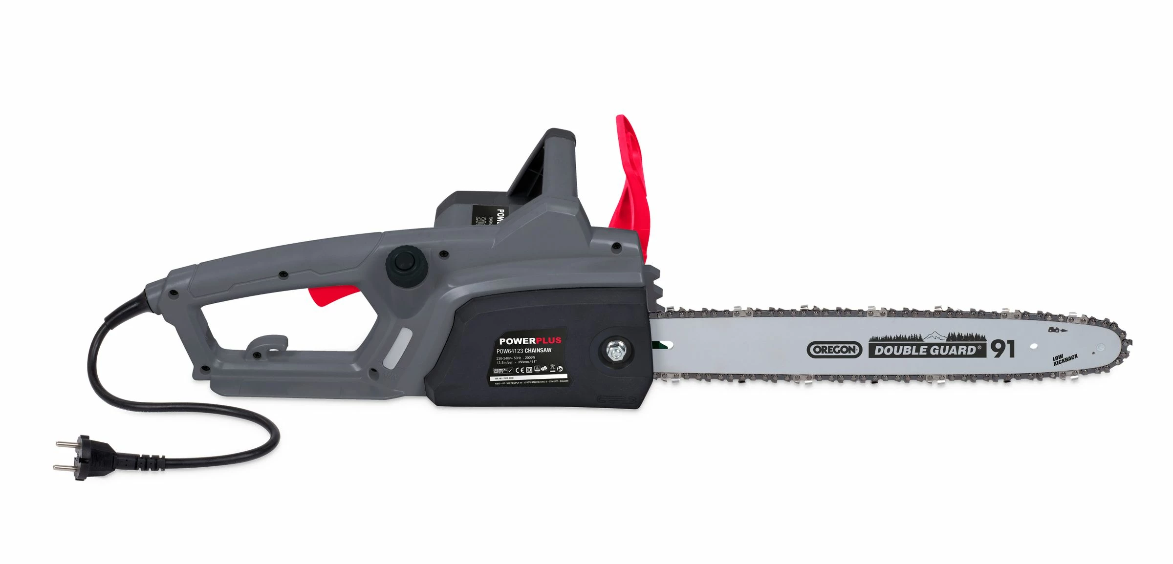 POWERPLUS POWEG1010 Kettensäge, 2000 W, 356 Mm 4 POWERPLUS POWEG1010 Kettensäge, 2000 W, 356 Mm – Bild 4