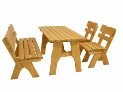 DEGAMO Garnitur FREITAL 4-teilig 150cm, Kiefer -Zipper Geschäft 8600319700 45242367 prod 005