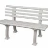 Gartenmoebel-einkauf Bank IBIZA 2-sitzer, Kunststoff Weiss