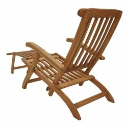 DEGAMO Deckchair MAINE Klappbar, Eukalyptus Geölt, -Zipper Geschäft 8600319700 45242769 prod 004