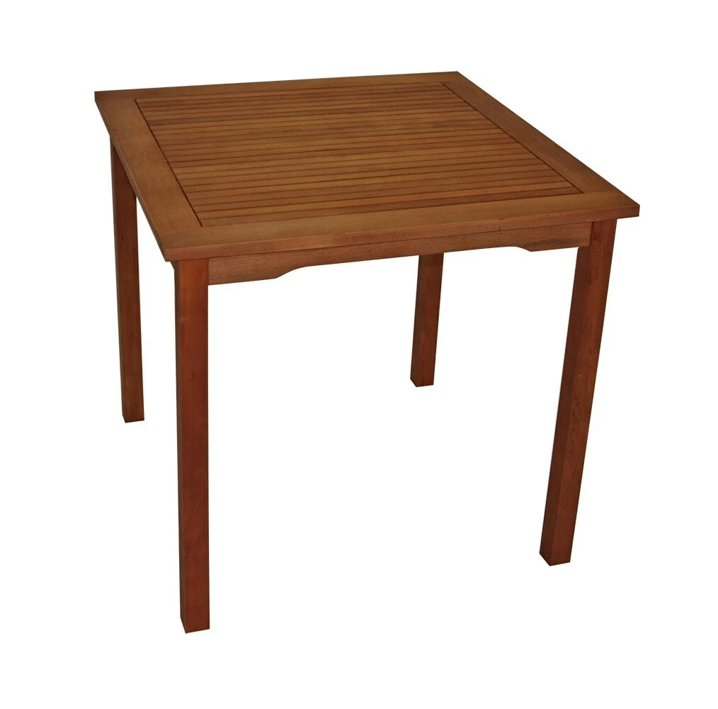 DEGAMO Tisch LAGO 75x75cm, Eukalyptus Geölt, 1 DEGAMO Tisch LAGO 75x75cm, Eukalyptus Geölt,