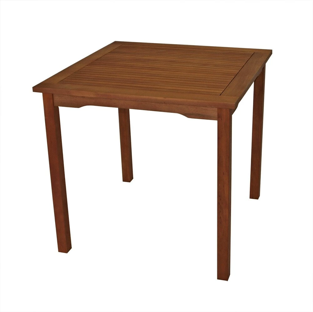 DEGAMO Tisch LAGO 75x75cm, Eukalyptus Geölt, 2 DEGAMO Tisch LAGO 75x75cm, Eukalyptus Geölt, – Bild 2