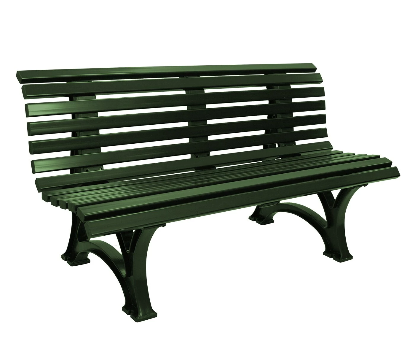 Gartenmoebel-einkauf Bank HELGOLAND 3-sitzer, Kunststoff Grün 1 Gartenmoebel-einkauf Bank HELGOLAND 3-sitzer, Kunststoff Grün