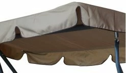 DEGAMO Hollywoodschaukel MIAMI 4-sitzer, Grau / Creme, Mit Liegefunktion 7 DEGAMO Hollywoodschaukel MIAMI 4-sitzer, Grau / Creme, Mit Liegefunktion -Zipper Geschäft 8600319700 45417763 prod 003