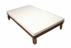 DEGAMO Doppel - Rollenliege RIO, Eukalyptus Geölt, Mit Auflage Cremefarben -Zipper Geschäft 8600319700 55996327 prod 006