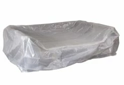 DEGAMO Abdeckhaube Loungeset 245x165x80cm, PE Transparent