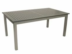 DEGAMO Ausziehtisch BAJAZZO 175/245x100cm, Aluminium Grau 6 DEGAMO Ausziehtisch BAJAZZO 175/245x100cm, Aluminium Grau -Zipper Geschäft 8600319700 61235668 prod 003