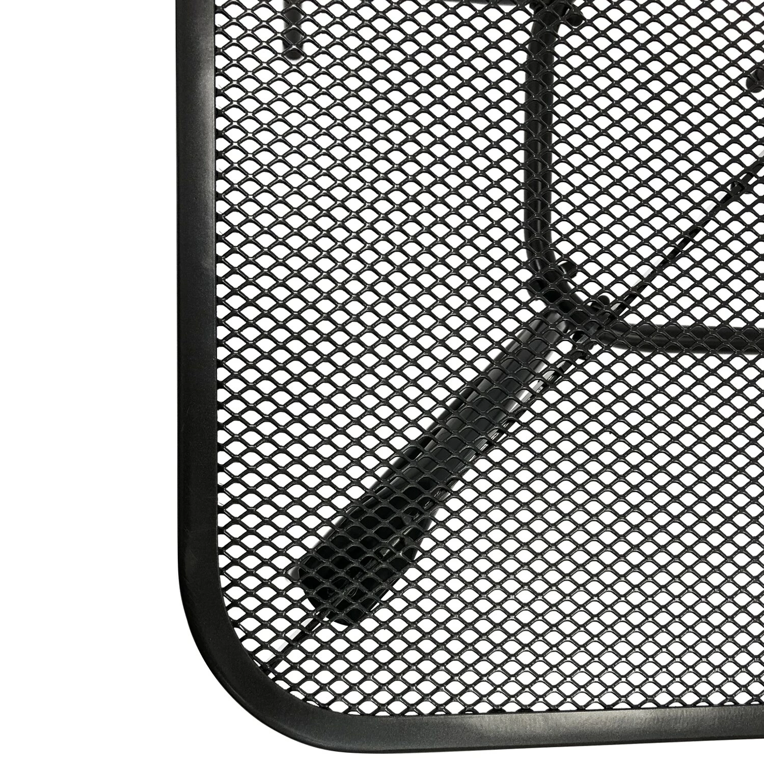 DEGAMO Garnitur CLASSIC 3-teilig, Streckmetall Anthrazit (Tisch 70x70cm) 6 DEGAMO Garnitur CLASSIC 3-teilig, Streckmetall Anthrazit (Tisch 70x70cm) – Bild 6