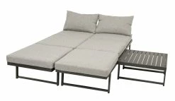 DEGAMO Funktions Lounge Set BOGOTA, Aluminium Matt-grau, Polster Hellgrau 10 DEGAMO Funktions Lounge Set BOGOTA, Aluminium Matt-grau, Polster Hellgrau -Zipper Geschäft 8600319700 71144086 prod 005