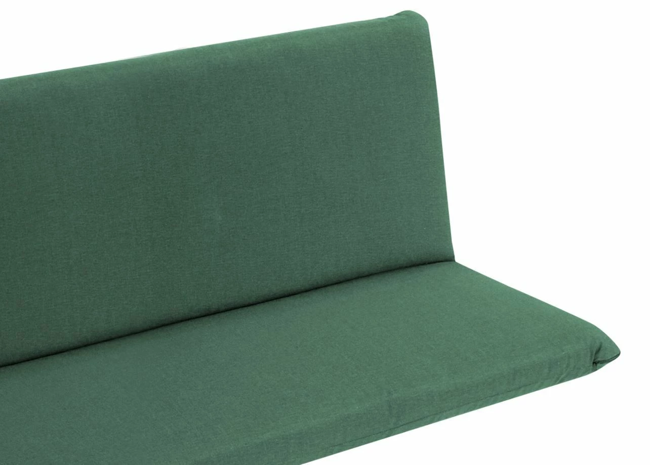 DEGAMO Auflage DALLAS Für Bank 3-sitzer, Dunkelgrün 2 DEGAMO Auflage DALLAS Für Bank 3-sitzer, Dunkelgrün – Bild 2