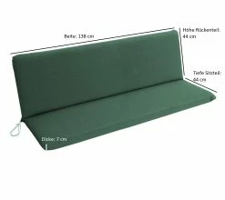 DEGAMO Auflage DALLAS Für Bank 3-sitzer, Dunkelgrün 5 DEGAMO Auflage DALLAS Für Bank 3-sitzer, Dunkelgrün -Zipper Geschäft 8600319700 80386927 prod 003