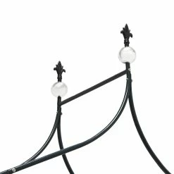 Relaxdays Rankbogen Metall Geschwungen Mit Kugeln -Zipper Geschäft 8600323900 100179040 prod 006