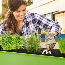 Relaxdays Hochbeet Schmal Aus Metall -Zipper Geschäft 8600323900 1002070953 prod 003