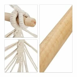 Relaxdays Hängesitz Baumwolle -Zipper Geschäft 8600323900 10023675127 prod 006