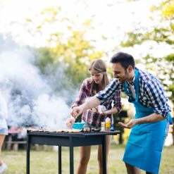 Relaxdays Eckiger Gartentisch Holzoptik -Zipper Geschäft 8600323900 1002610793 prod 006
