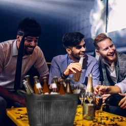 Relaxdays Metallwanne Vintage Optik 3er Set -Zipper Geschäft 8600323900 10027003550 prod 003