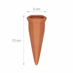 Relaxdays 12 X Tonkegel Bewässerung -Zipper Geschäft 8600323900 100292400 prod 004