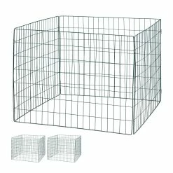 Relaxdays Komposter Metall 3er Set