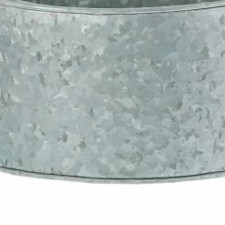 Relaxdays Zinkschale 2er Set Rund -Zipper Geschäft 8600323900 100373900 prod 007