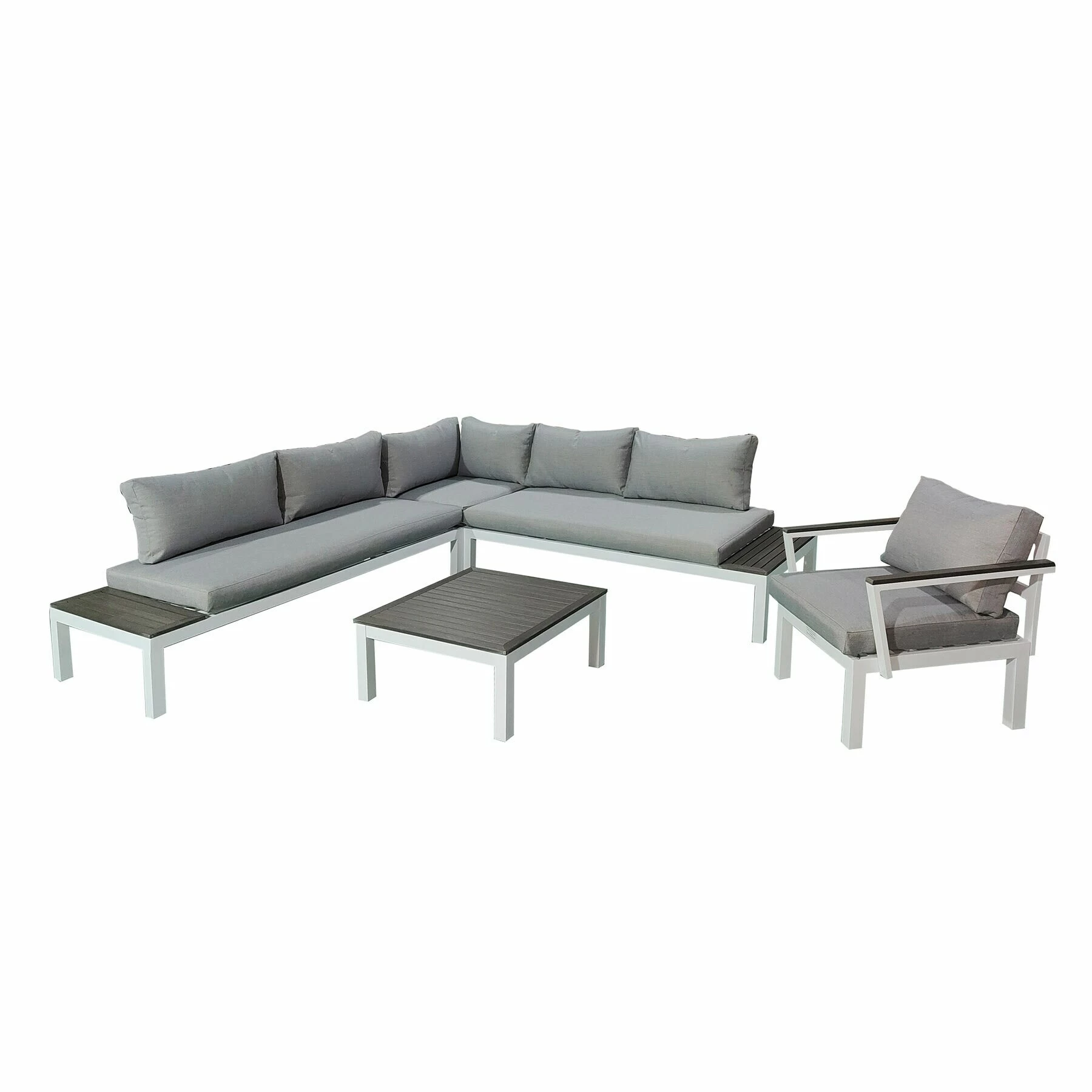 Gartenfreude Lounges Aluminium Sitzgarnitur Ambience Combi 1 Gartenfreude Lounges Aluminium Sitzgarnitur Ambience Combi