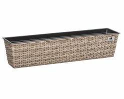 Gartenfreude Balkonkasten Pflanzkasten Geflecht