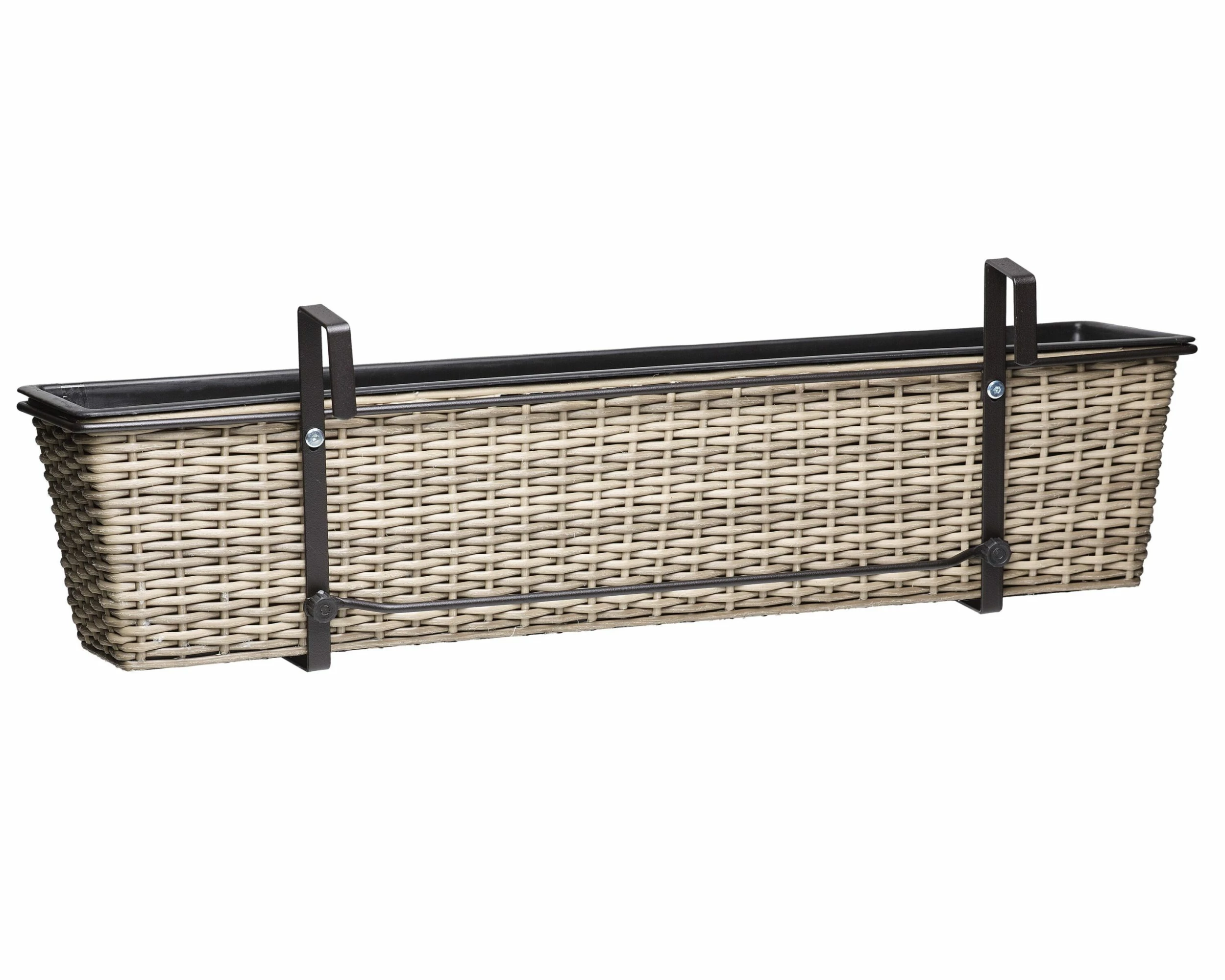 Gartenfreude Balkonkasten Pflanzkasten Geflecht 4 Gartenfreude Balkonkasten Pflanzkasten Geflecht – Bild 4