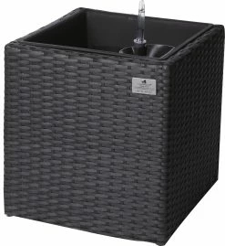 Gartenfreude Pflanzkübel Polyrattan Blumentopf -Zipper Geschäft 8600335500 4000 1054 001 prod 005
