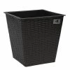 Gartenfreude Planzkübel Polyrattan Pflanzkübel