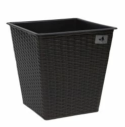 Gartenfreude Planzkübel Polyrattan Pflanzkübel