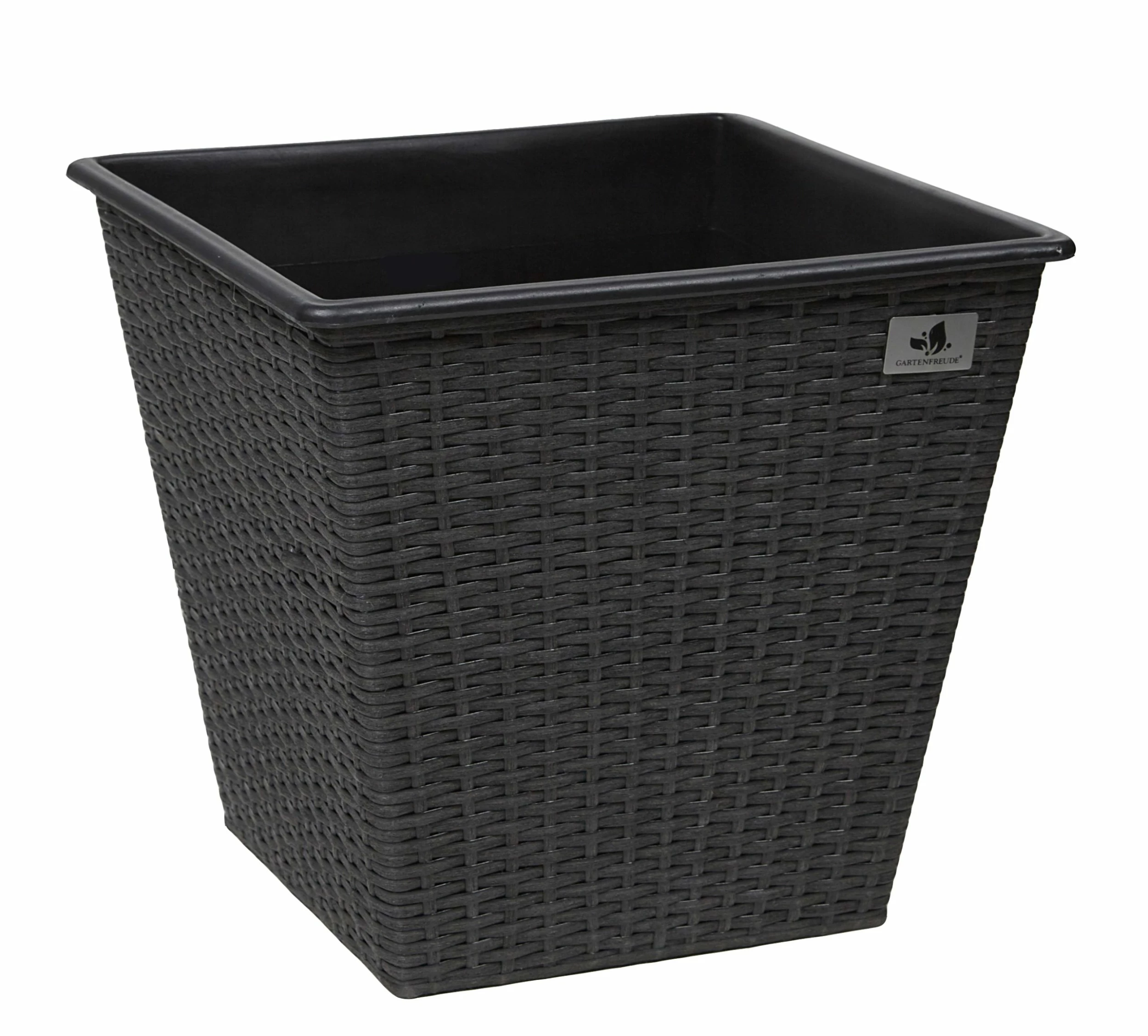 Gartenfreude Planzkübel Polyrattan Pflanzkübel 1 Gartenfreude Planzkübel Polyrattan Pflanzkübel