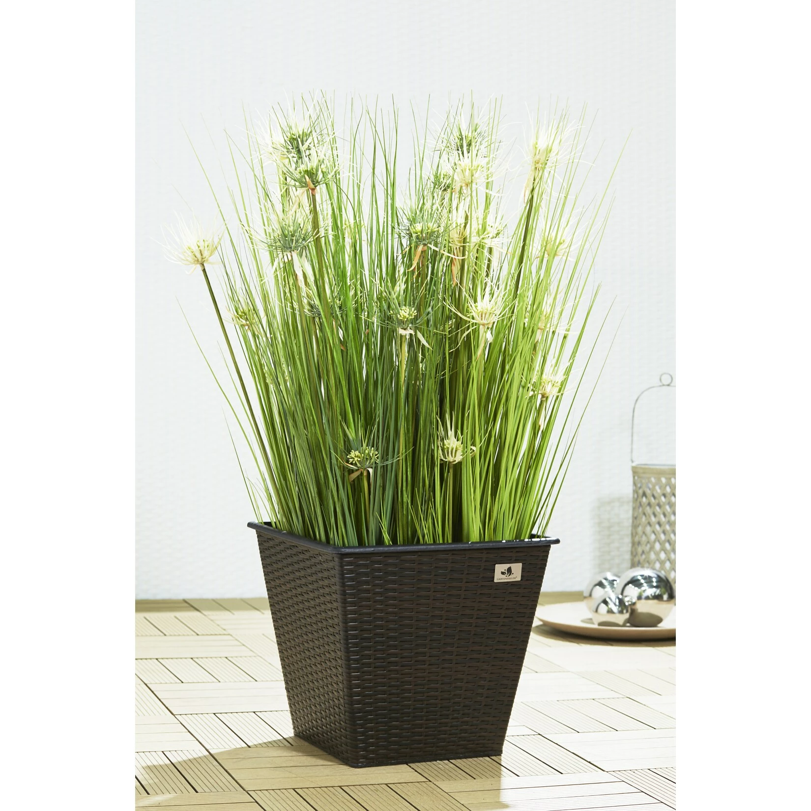 Gartenfreude Planzkübel Polyrattan Pflanzkübel 5 Gartenfreude Planzkübel Polyrattan Pflanzkübel – Bild 5