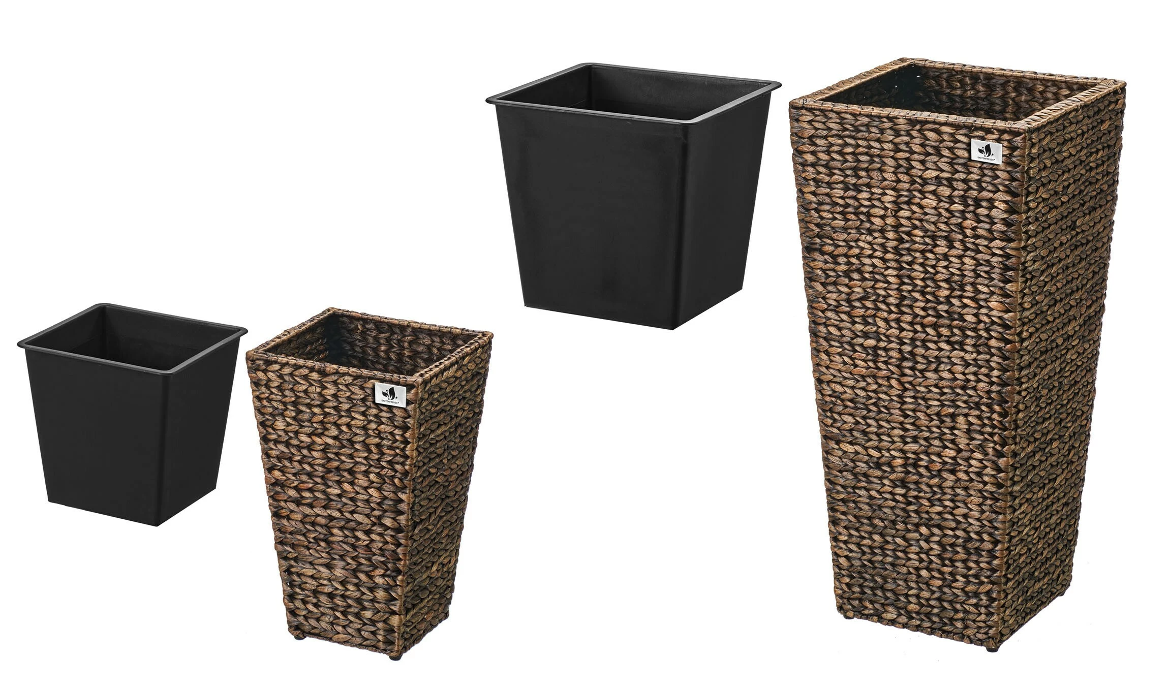 Gartenfreude Pflanzgefäß Pflanzkübel Mit Wasserhyazinthe 2er Set 4 Gartenfreude Pflanzgefäß Pflanzkübel Mit Wasserhyazinthe 2er Set – Bild 4