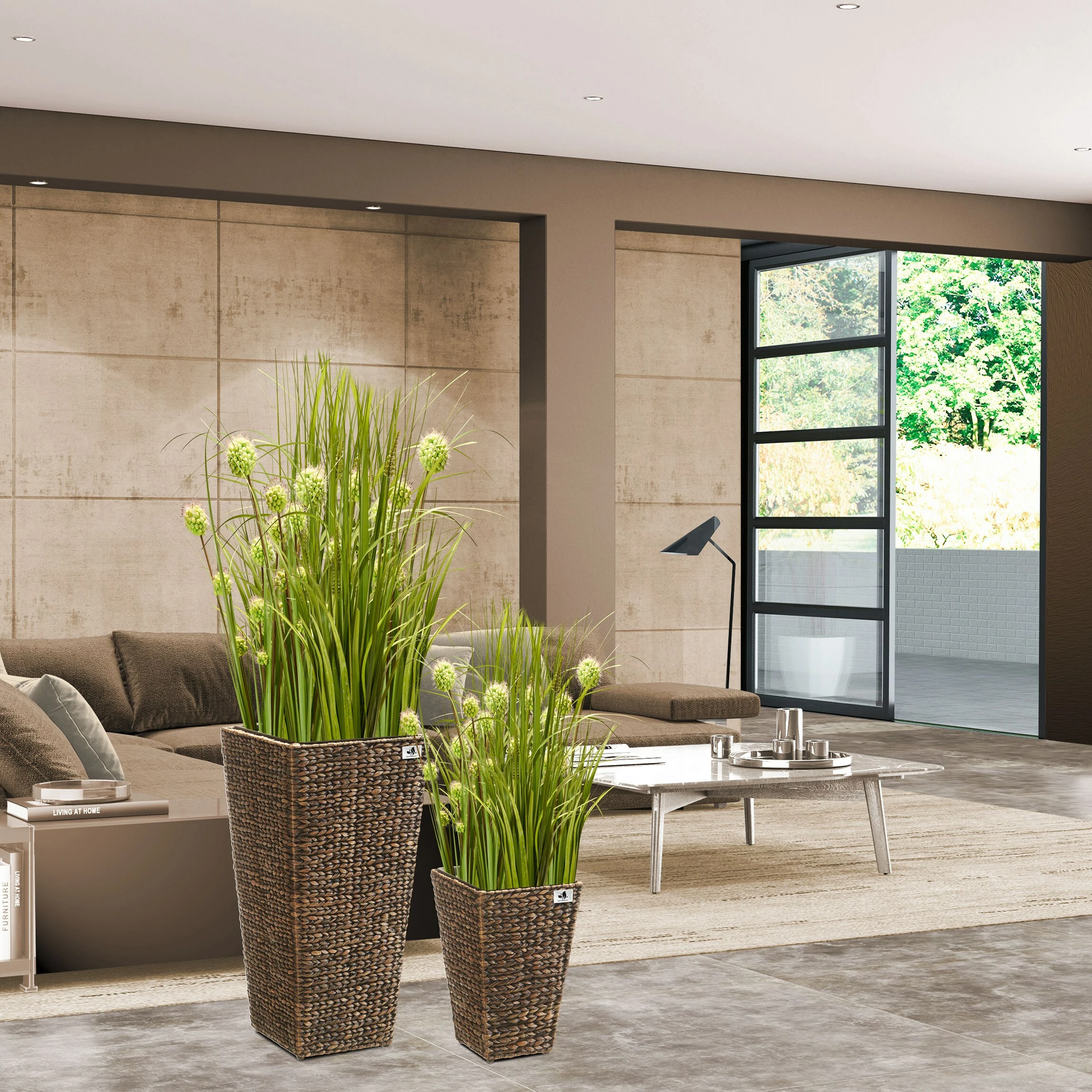 Gartenfreude Pflanzgefäß Pflanzkübel Mit Wasserhyazinthe 2er Set 5 Gartenfreude Pflanzgefäß Pflanzkübel Mit Wasserhyazinthe 2er Set – Bild 5