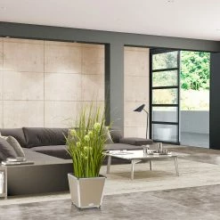 AMARE Pflanzkübel Lederoptik Pflanzgefäß -Zipper Geschäft 8600335500 4250 1001 112 prod 005