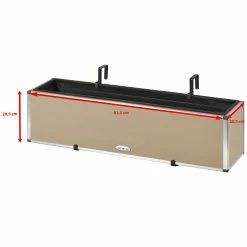 AMARE Pflanzkübel Lederoptik Pflanzgefäß 10 AMARE Pflanzkübel Lederoptik Pflanzgefäß -Zipper Geschäft 8600335500 4250 1011 112 prod 005