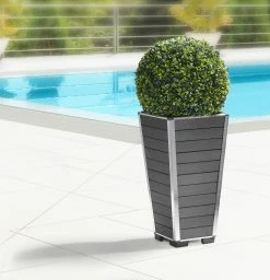 Gartenfreude Pflanzgefäß WPC Pflanzkübel -Zipper Geschäft 8600335500 4450 1000 001 prod 002