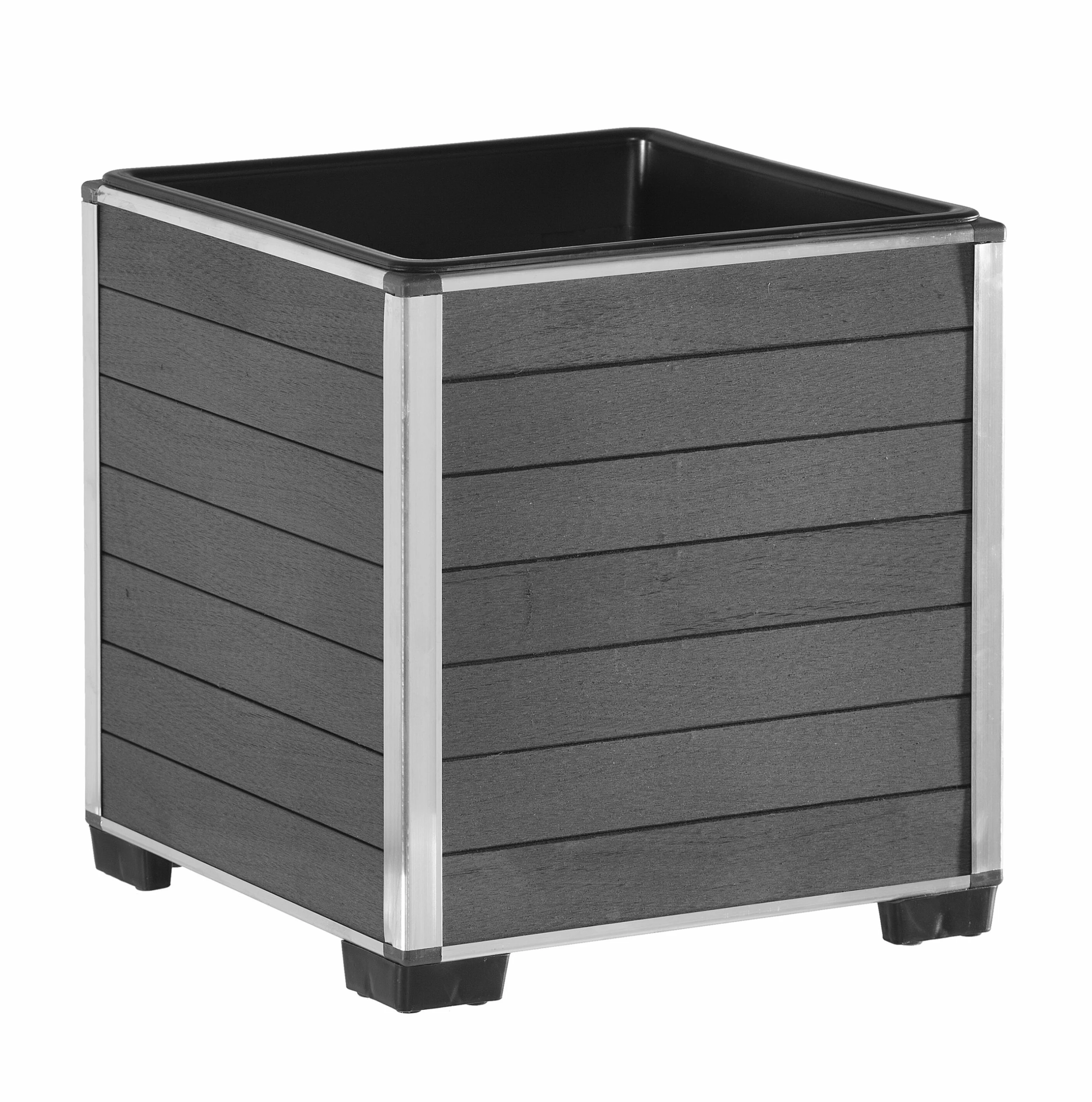 Gartenfreude Pflanzgefäß WPC Pflanzkasten 1 Gartenfreude Pflanzgefäß WPC Pflanzkasten