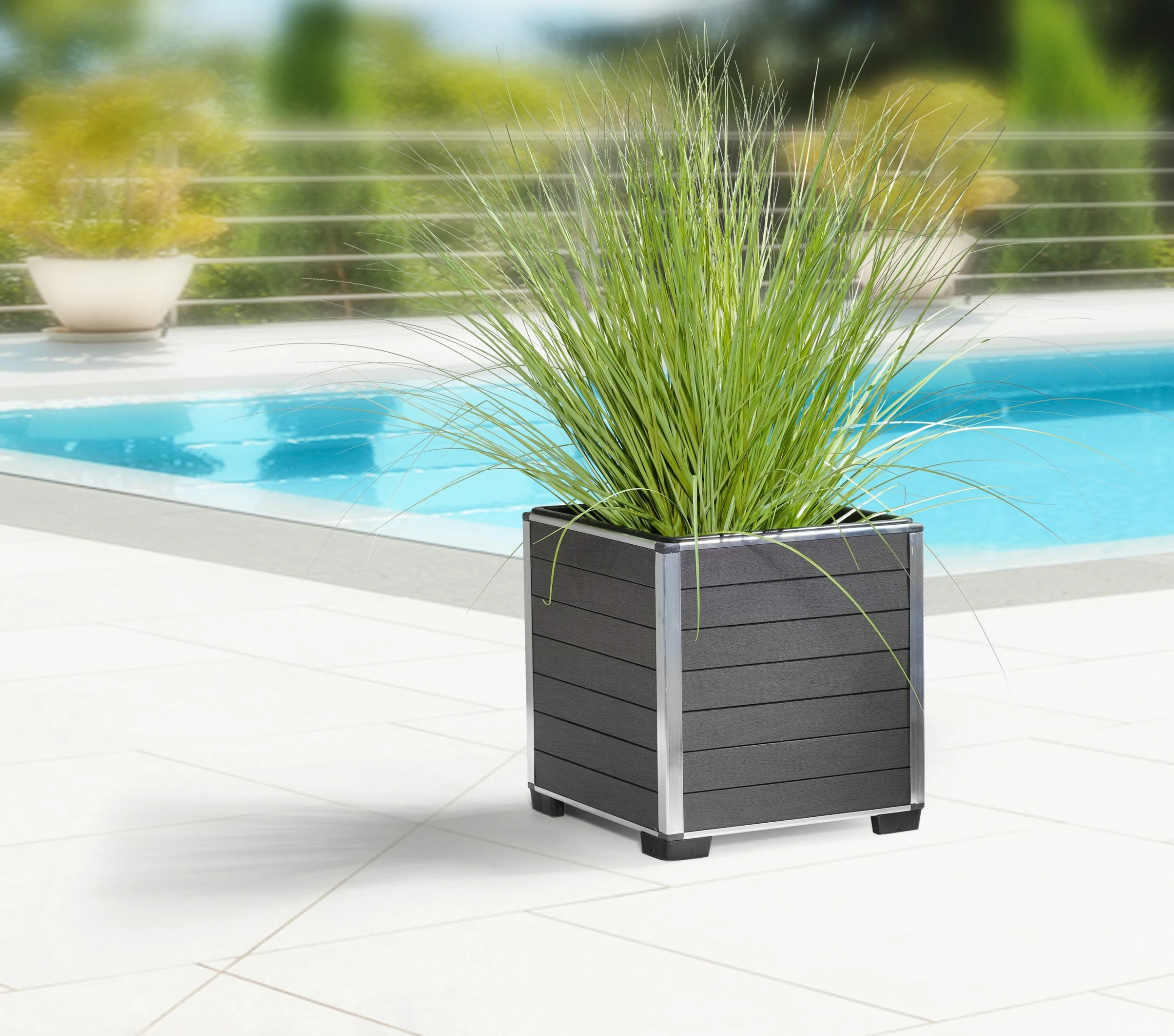 Gartenfreude Pflanzgefäß WPC Pflanzkasten 5 Gartenfreude Pflanzgefäß WPC Pflanzkasten – Bild 5