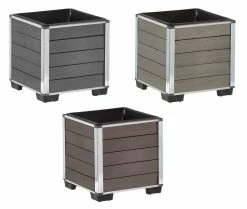 Gartenfreude Pflanzgefäß WPC Pflanzkasten -Zipper Geschäft 8600335500 4450 1003 002 prod 004