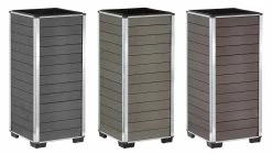 Gartenfreude Pflanzgefäß WPC Pflanzkübel -Zipper Geschäft 8600335500 4450 1004 002 prod 004