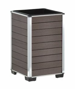 Gartenfreude Pflanzgefäß WPC Pflanzkübel